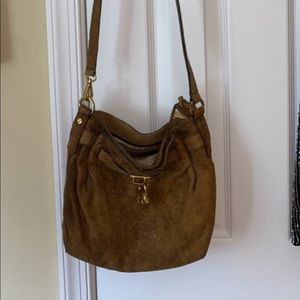 Michael Kors brown crossbody purse